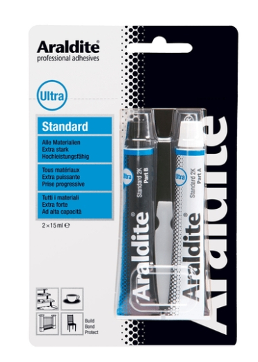 Araldit Standard 90 Minuten Hochleistungs Epoxyd Kleber