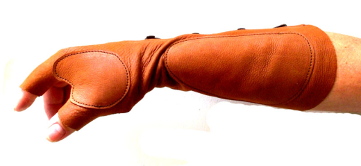 Kombi-Arm-Handschutz fr die rechte Bogenhand