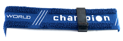 Champion Strinband mit Halter Blau