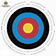 Zielscheibenauflage World Archery 40 cm