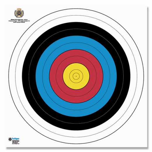 World Archery Zielscheiben Auflage 60cm