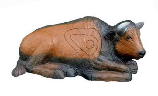 Leitold liegender Bison 3D-Tier Zielscheibe