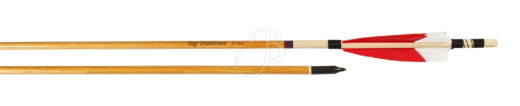 Holzpfeil Big Legend Inlay 35