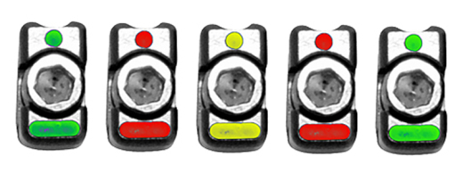 Axcel Visier AccuKlick 5/Pack Multi Farben