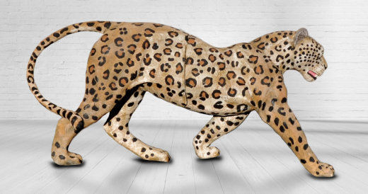 Wildcrete Leopard 3D-Tier