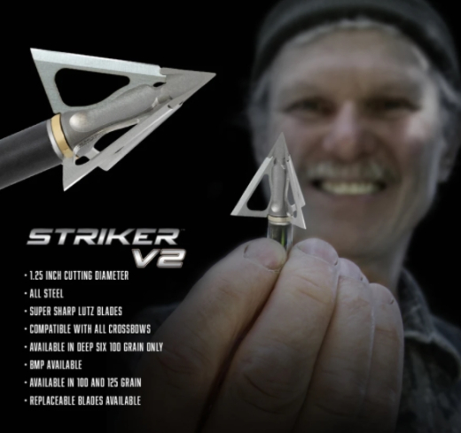 G5 Striker V2 Jagdspitze 1-1/4 125 grains