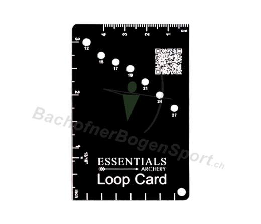 Essential Archery D-Loop Card