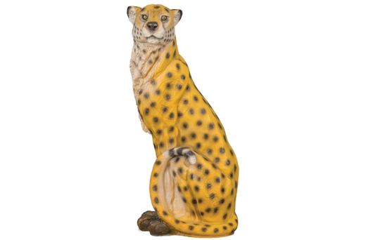 Franzbogen Gepard sitzend 3D-Tier
