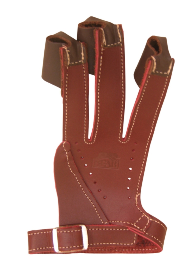 Neet Fred Bear Traditional Archery Schiesshandschuh FB-G1 Burgundy