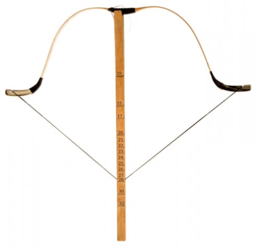 Krim Tartaren Horsebow 29Lbs mit Zebrano Deckblatt