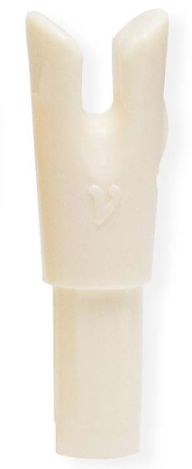 Reiternocke M-Form .246 fr Standard Carbonpfeile in Ivory