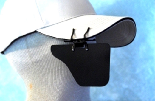 Gunstar Augenklappe LH Sch�tzen f�r das rechte Auge Schwarz