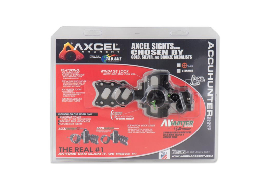 Axcel Accuhunter II Slider 5-Pin .019 Visier Schwarz