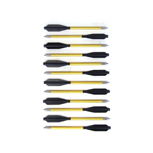 Man Kung Aluminium Armbrust Bolzen 6.5 (�6mm) 12er Pack