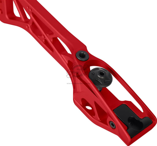 Kinetic Zivio V2 25 Mittelteil RH Holzgriff Rot
