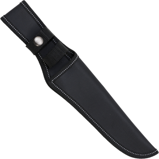Bowiemesser Pakkaholz 190mm Klinge und Nylonscheide