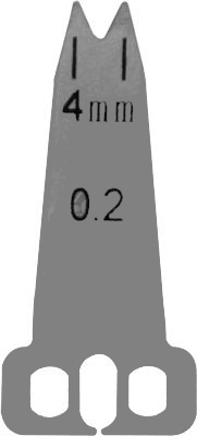 Sanlida X10 Blade 4mm - 0.2mm