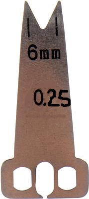 Sanlida X10 Blade 6mm - 0.25mm