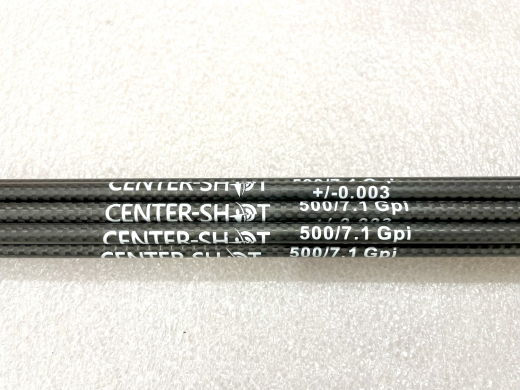 Center-Shot 6.2mm Carbon Schaft 32 inl. Insert und Nocke +/- 0.001 - 0.003 ***Einfhrungsrabatt***