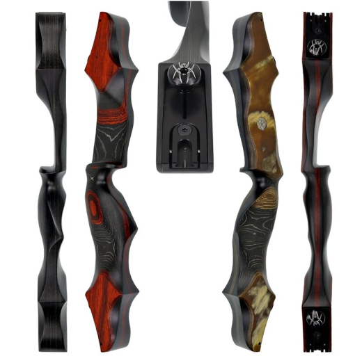 Spiderbows C.V. Edition Condor Mittelteil 23 Black Maserbirke Spiderbows C.V. Edition Condor Mittelteil 23 Black Maserbirke