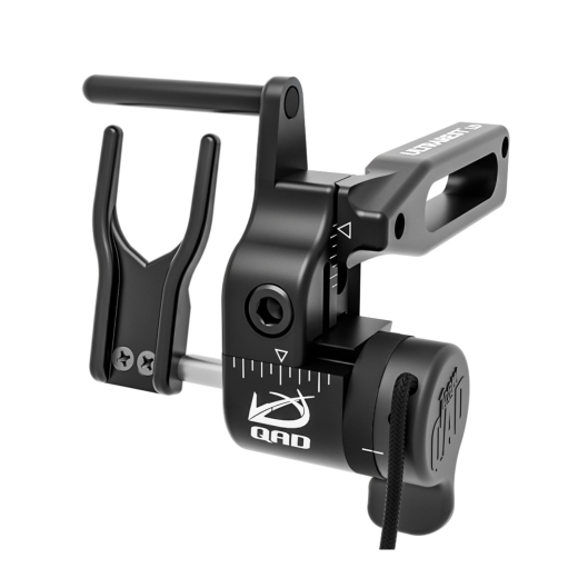QAD Ultra Rest Pro LD Drop Away RH Schwarz