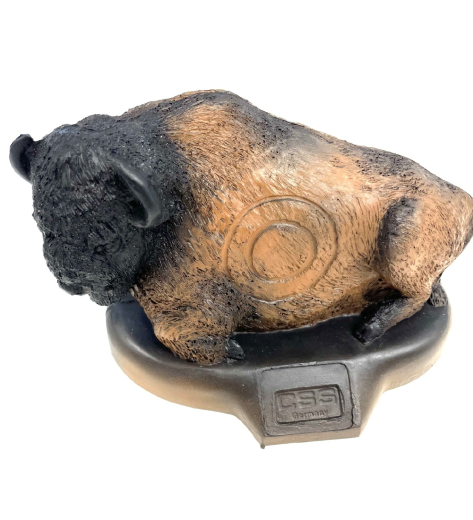 CSS 3D-Miniatur Bison Liegend