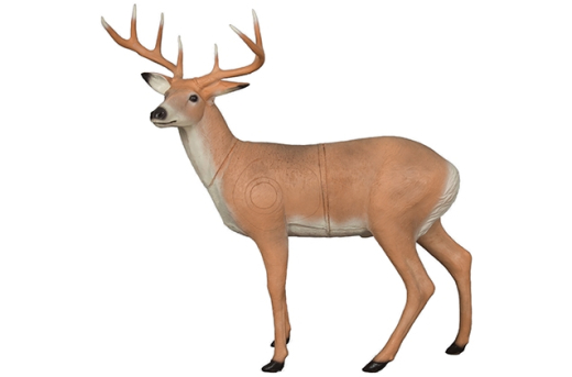 Franzbogen stehender Hirsch 3D-Tier