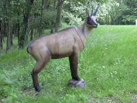 SRT 3D-Tier Sommer Gemse stehend