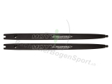 Hoyt Satori Traditional Wurfarm Schwarz Medium