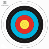 World Archery Zielscheiben Auflage 80cm - OHNE Nummer