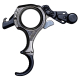 Tru Ball Abyss Flex 3 Finger Release Quicksilver