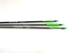 Komplettpfeil Center-Shot 400 6,2mm 3 EP26 Vanes gr�n/weiss Combo 100grn 30
