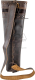 Buck Trail Frosthide Traditional R�ckenk�cher Leder Dunkelbraun