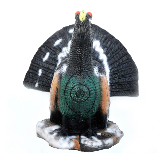 Leitold Auerhahn balzend 3D-Tier Zielscheibe