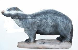 Leitold 3D Target laufender Dachs