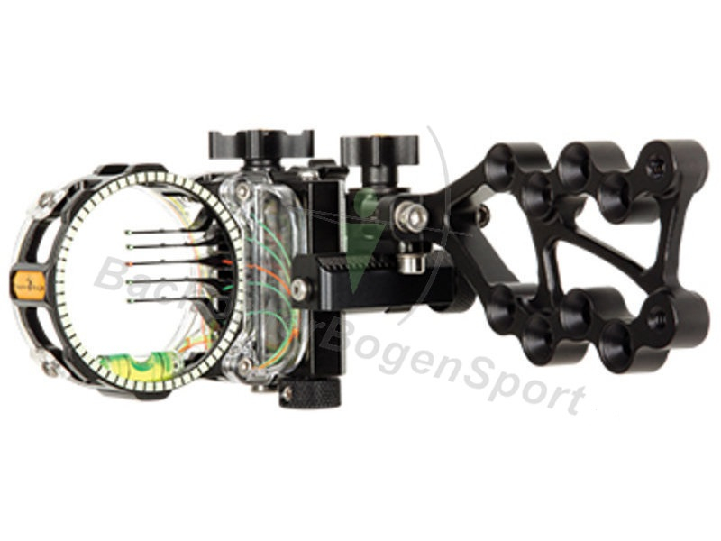 Trophy Ridge Visier React Pro 5-Pin Schwarz .019 Rechtshand