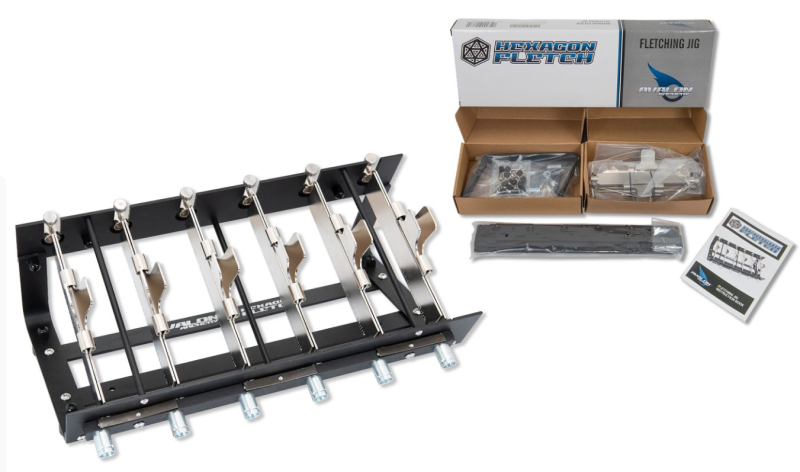 Avalon Hexagon Fletch Befiederungsgert 6 Pfeile