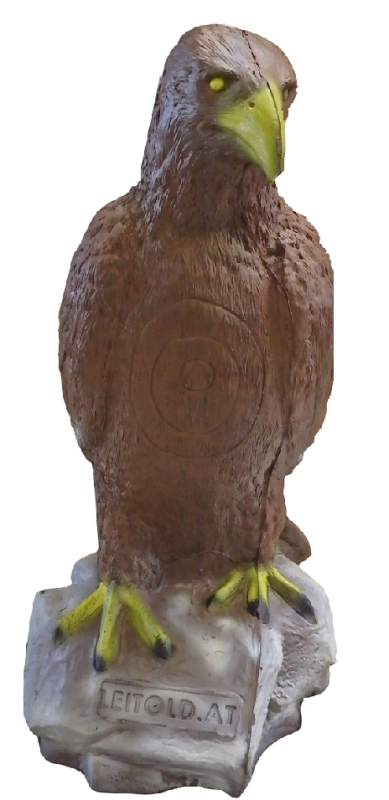 Leitold Steinadler sitzend 3D-Tier