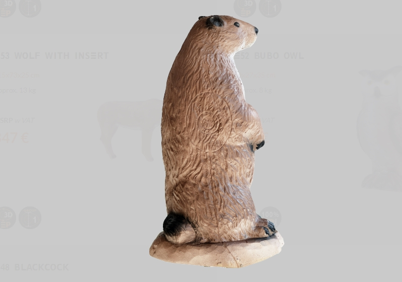 Eleven Murmeltier 3D-Tier