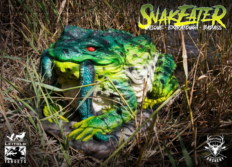 Leitold Snakeater 3D-Tier  Zielscheibe