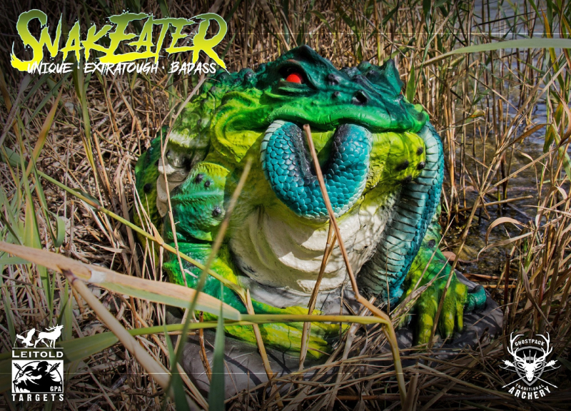 Leitold Snakeater 3D-Tier  Zielscheibe