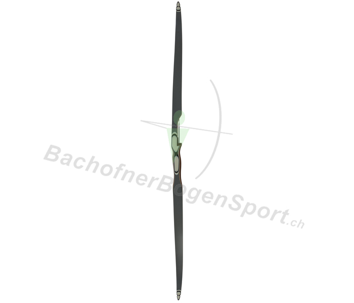 Bear Kodiak Magnum 52 Jagdrecurve Shedua Grau