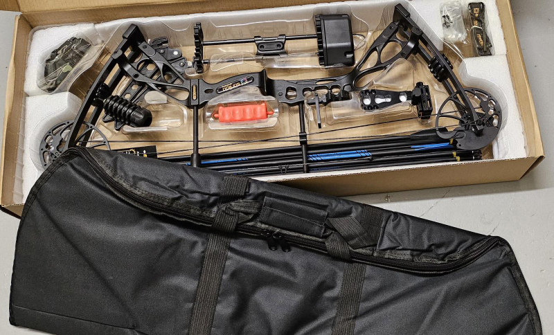 Sanlida Dragon X8 10-70 Lbs Compound PRO Package RH