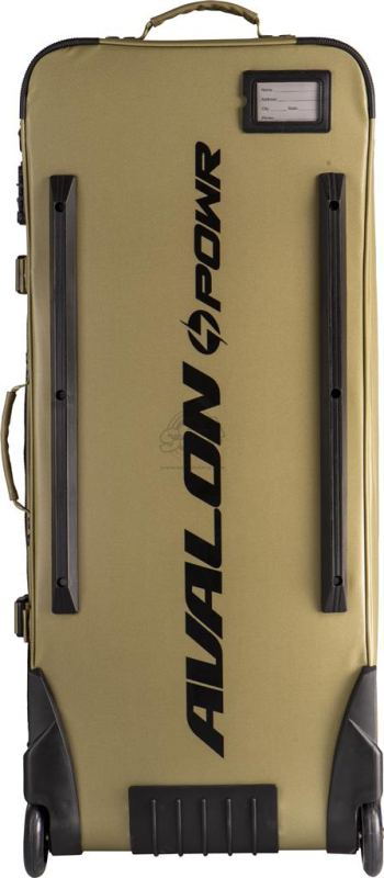 Avalon Powr DLX Trolley 38 Recurve-Bogencase Olive
