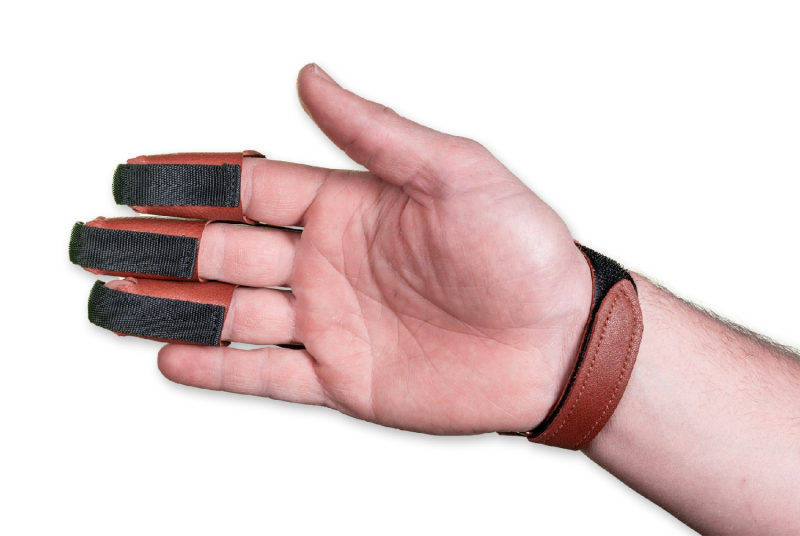 Schiesshandschuh Horsegear Premium RH/LH Cognac