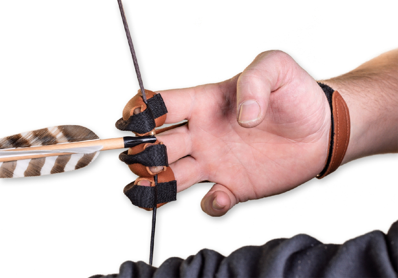 Schiesshandschuh Horsegear Premium RH/LH Cognac