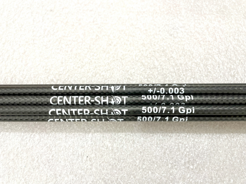 Center-Shot 6.2mm Carbon Schaft 32 inl. Insert und Nocke +/- 0.001 - 0.003