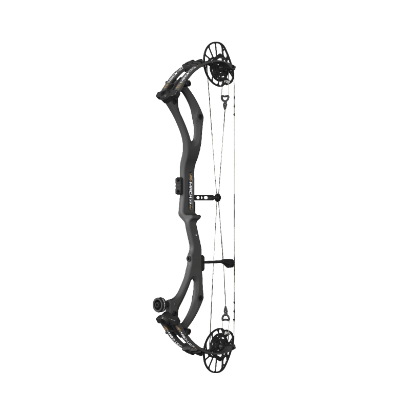 PSE 2026 Mach 33 DS Carbon RH 60Lbs FDS-Cam 24.5-30 Let-Off 70-85% Charcoal