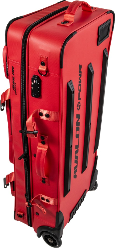 Avalon Powr DLX Trolley 45 Compound-Bogencase Hyper-Rot
