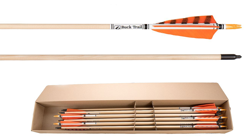Buck Trail Deluxe Fichte Holzpfeil